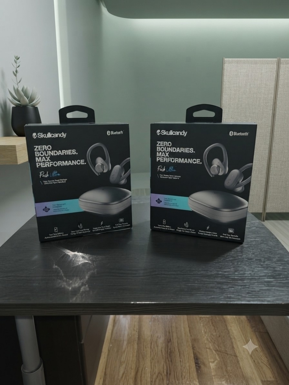 Skullcandy Push Ultra Wireless Headphones in Black (Pair of Boxes)